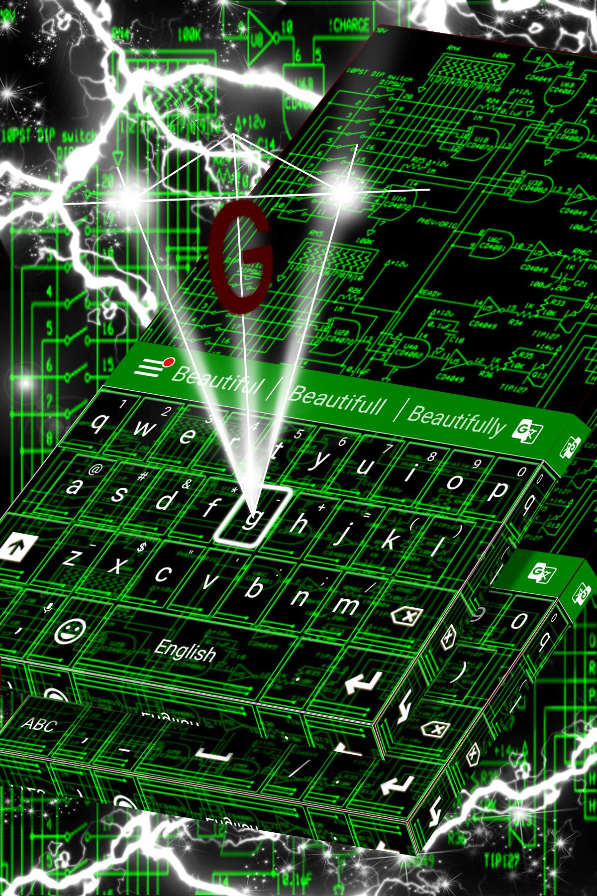 اسکرین شات 4 برنامه Digital Keyboard