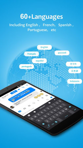 اسکرین شات 6 برنامه GO Keyboard Lite - Emoji keyboard, Free Theme, GIF