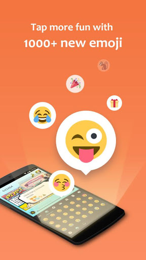 اسکرین شات 4 برنامه GO Keyboard Lite - Emoji keyboard, Free Theme, GIF