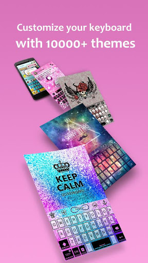 اسکرین شات 1 برنامه GO Keyboard Lite - Emoji keyboard, Free Theme, GIF