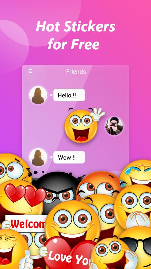 اسکرین شات 2 برنامه GO Keyboard Pro - Emoji, GIF,
