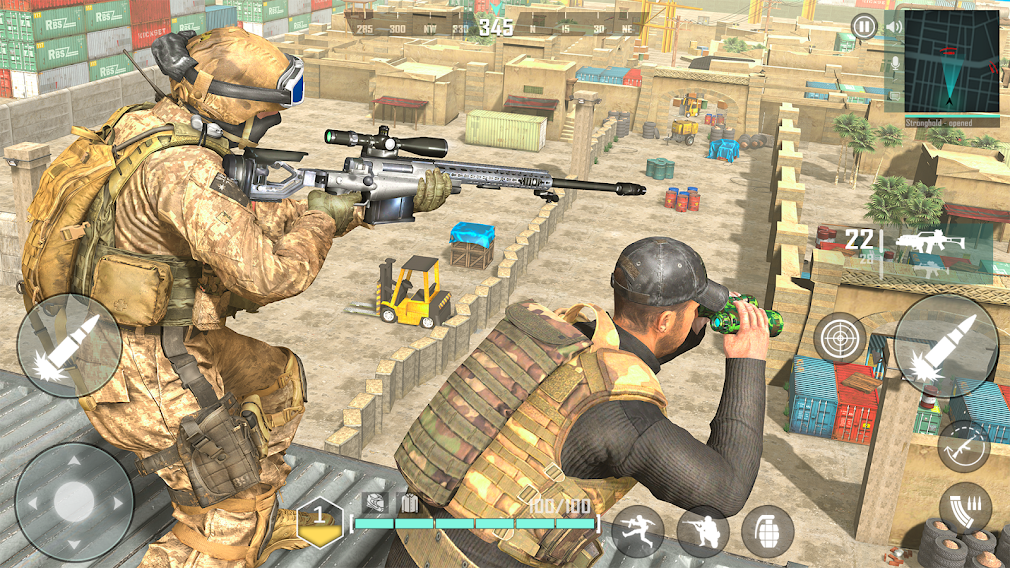 اسکرین شات 6 بازی FPS Shooting Games : Gun Games