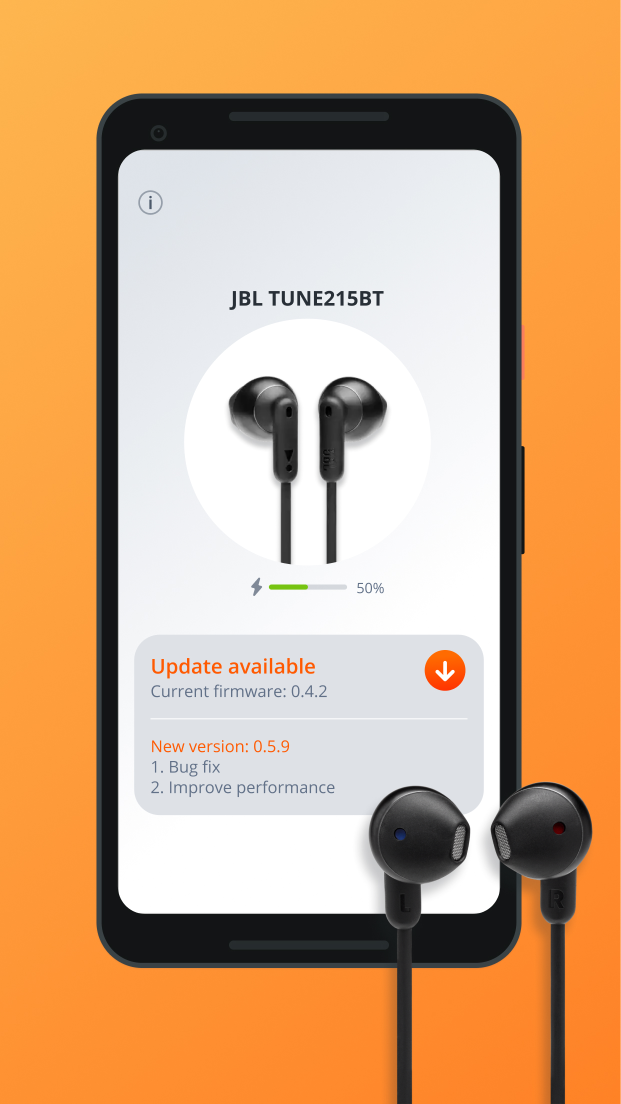 اسکرین شات 1 برنامه JBL Firmware Update: On Tune21