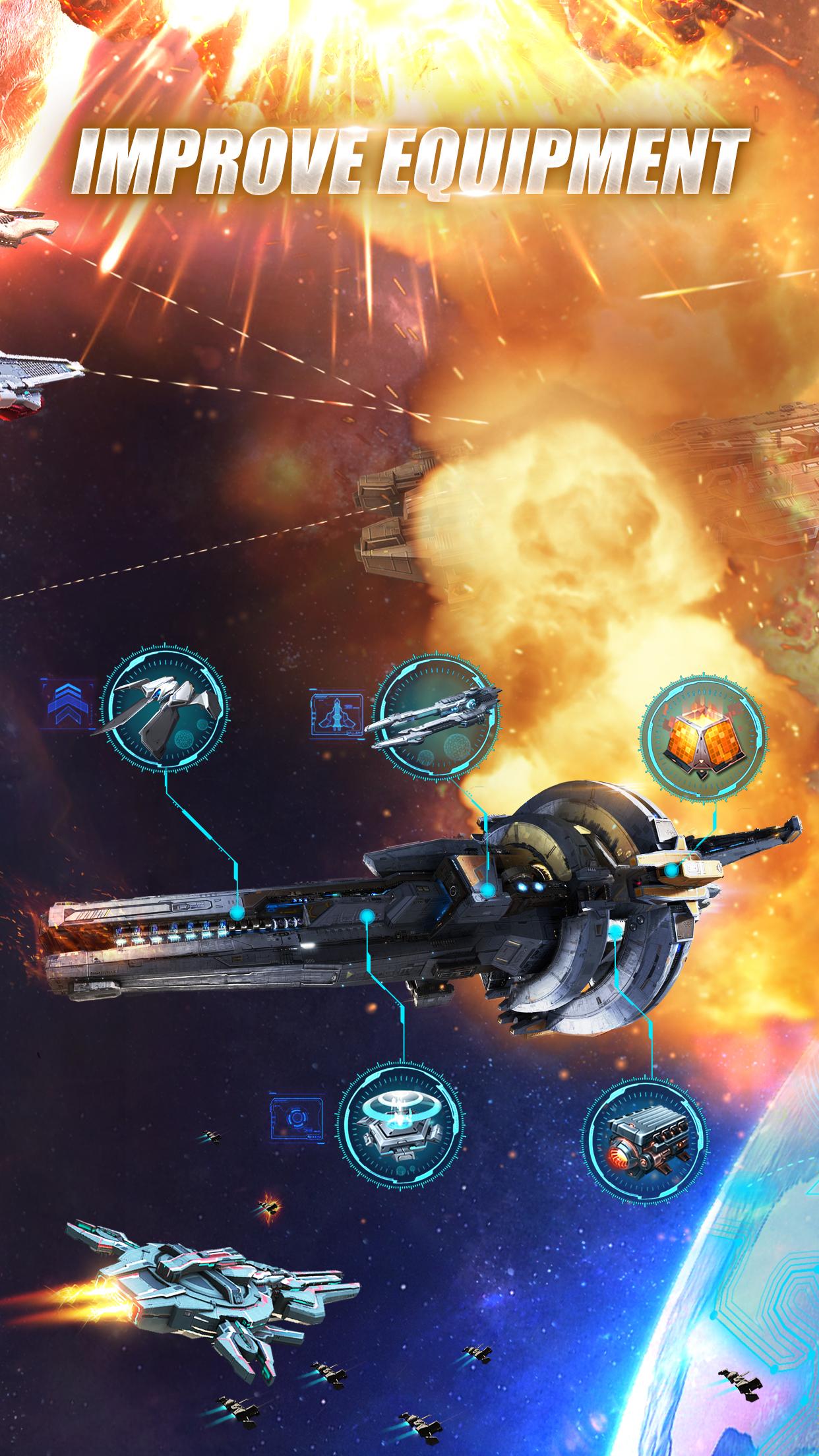 اسکرین شات 3 بازی Galaxy Battleship