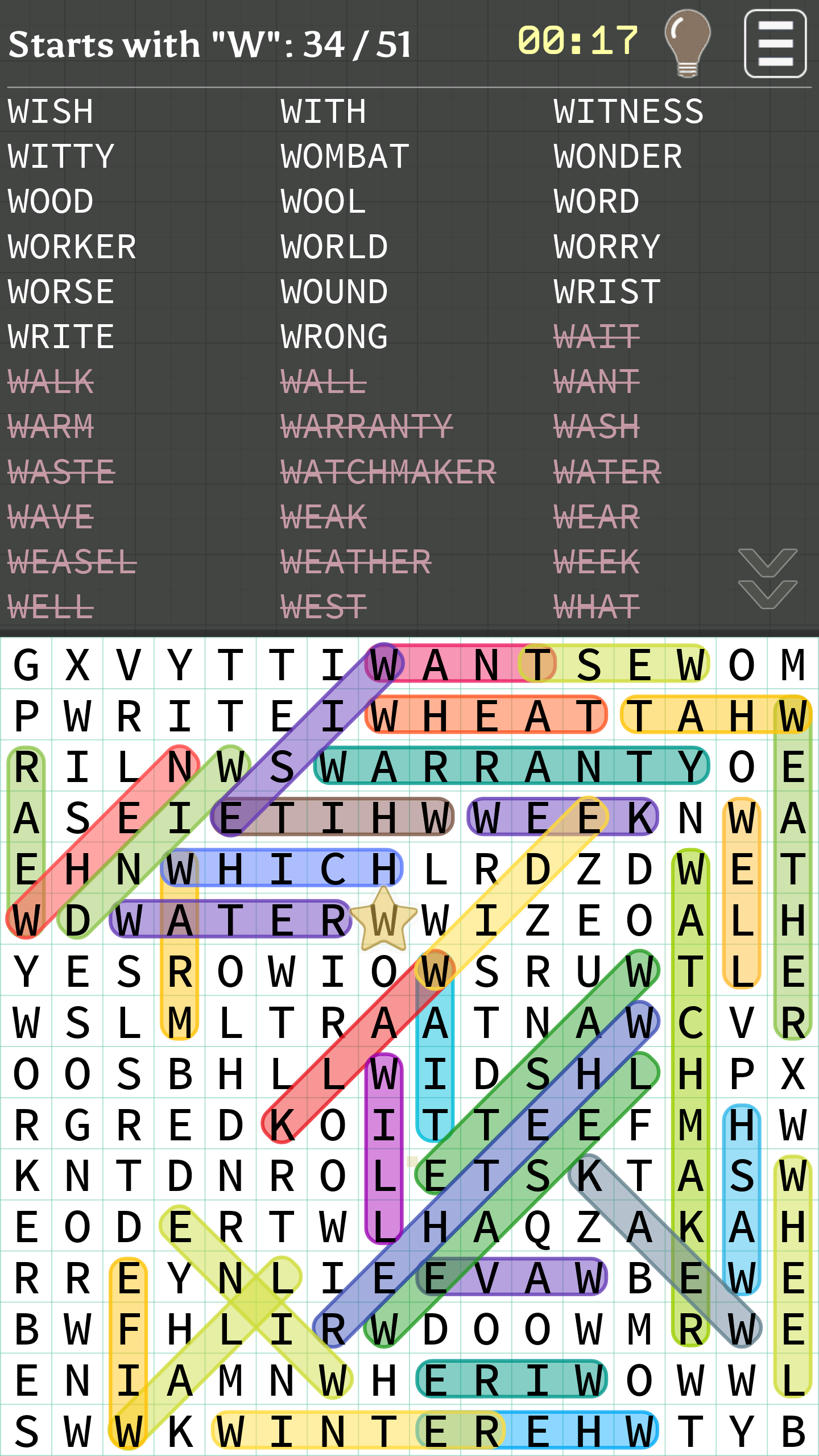 اسکرین شات 6 بازی Word Search