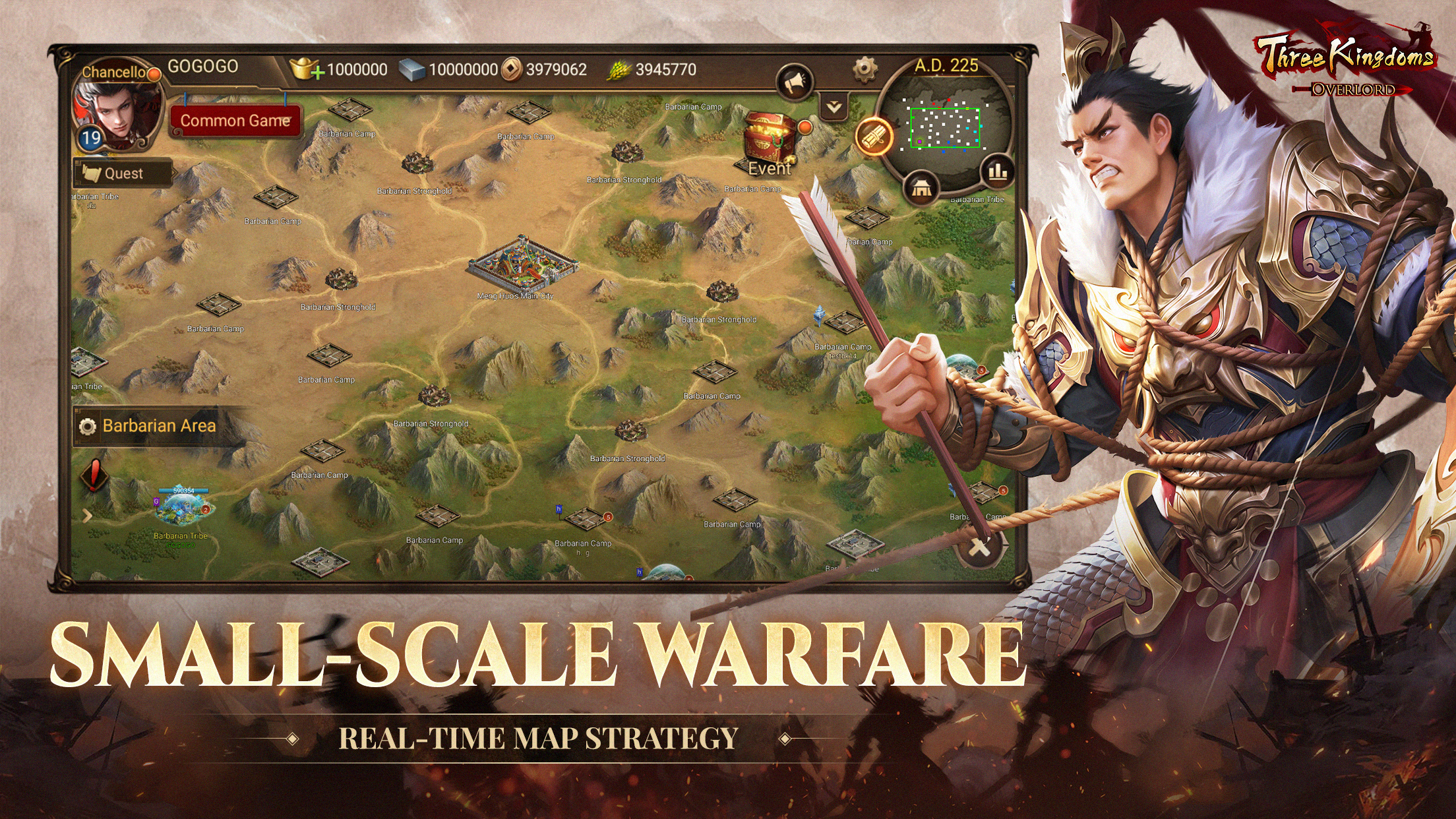 اسکرین شات 2 بازی Three Kingdoms: Overlord