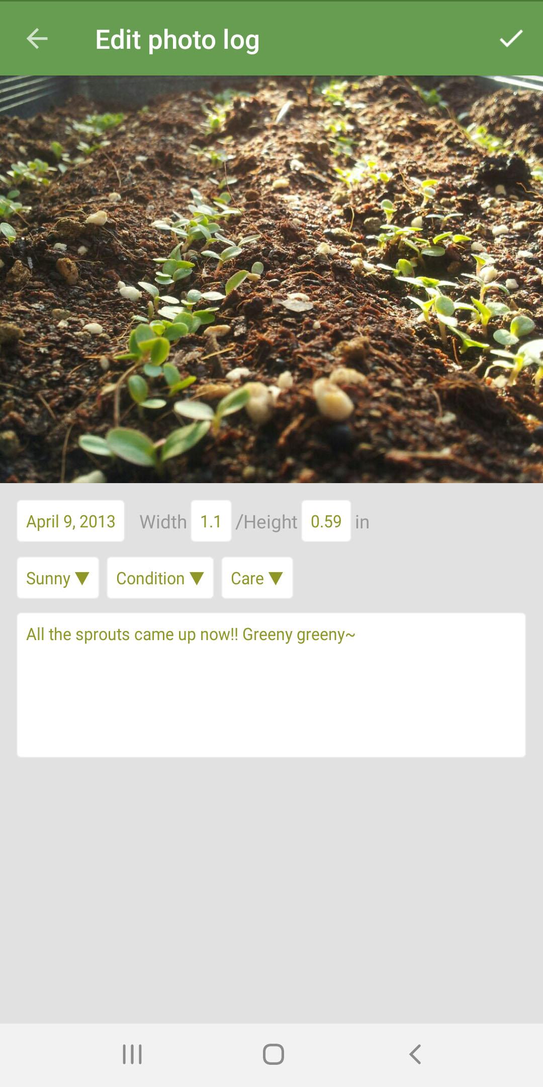 اسکرین شات 5 برنامه Garden Manager : Plant Alarm
