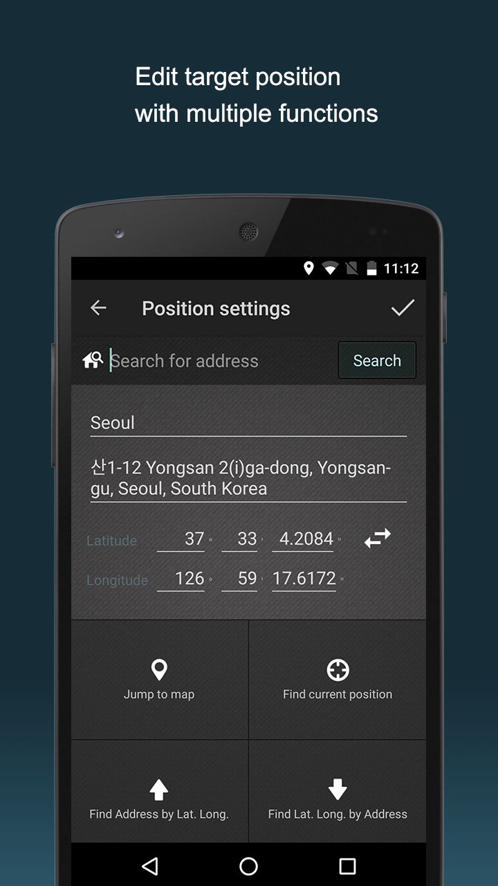 اسکرین شات 6 برنامه Compass Level & GPS