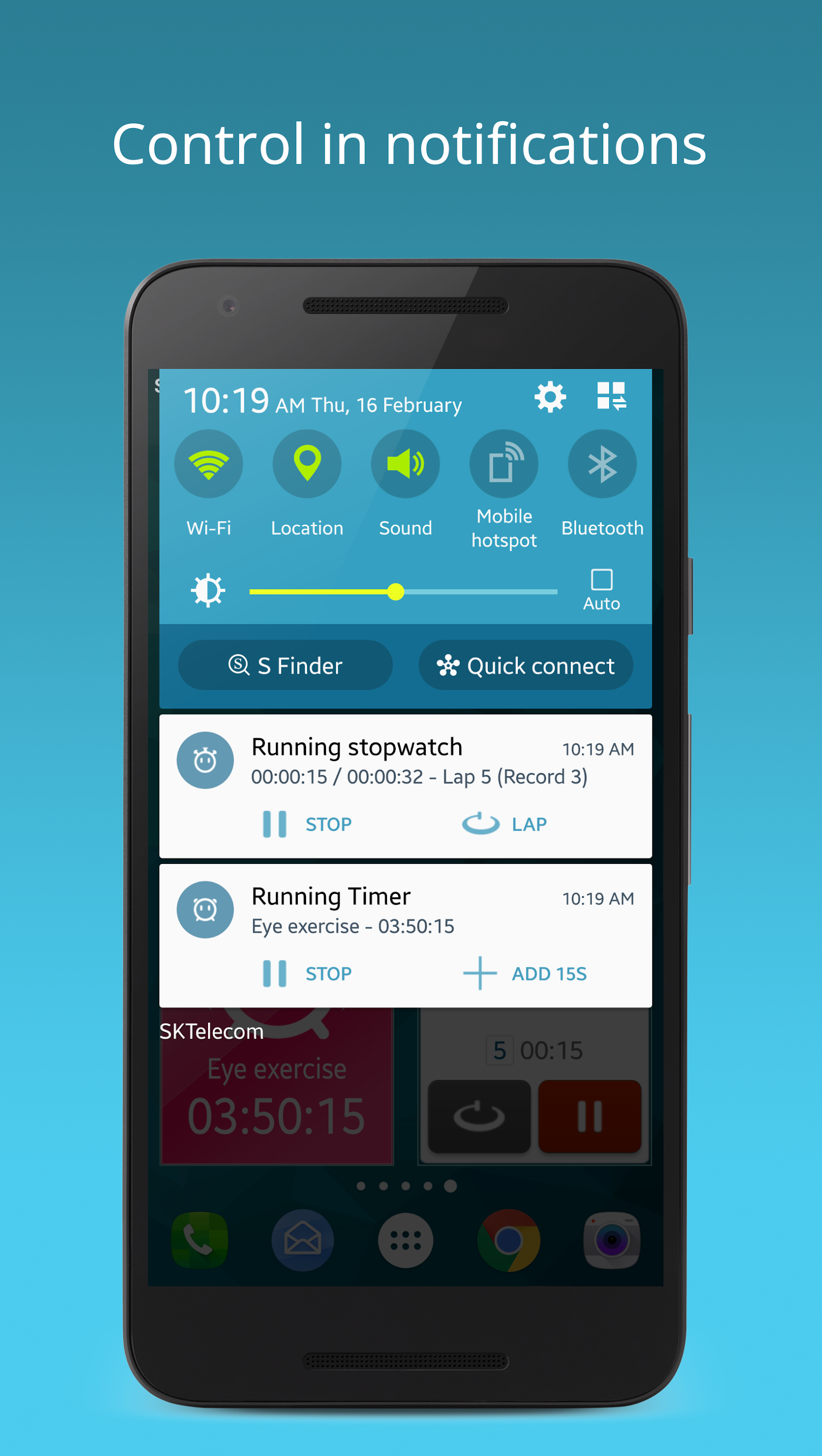 اسکرین شات 7 برنامه Multi Timer StopWatch