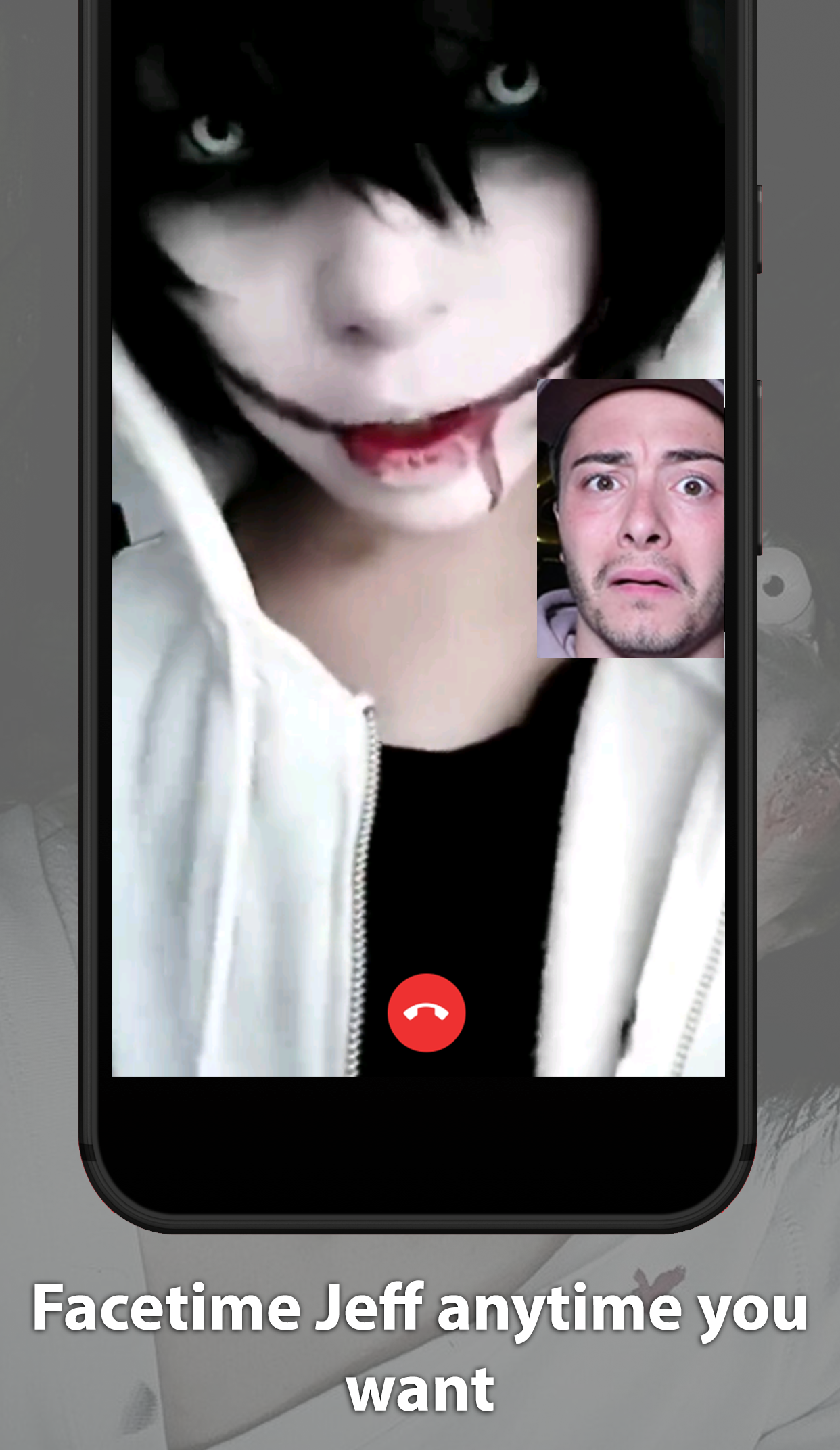 اسکرین شات برنامه Jeff The Killer Video Call 4
