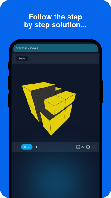 اسکرین شات 3 بازی Cube Solver
