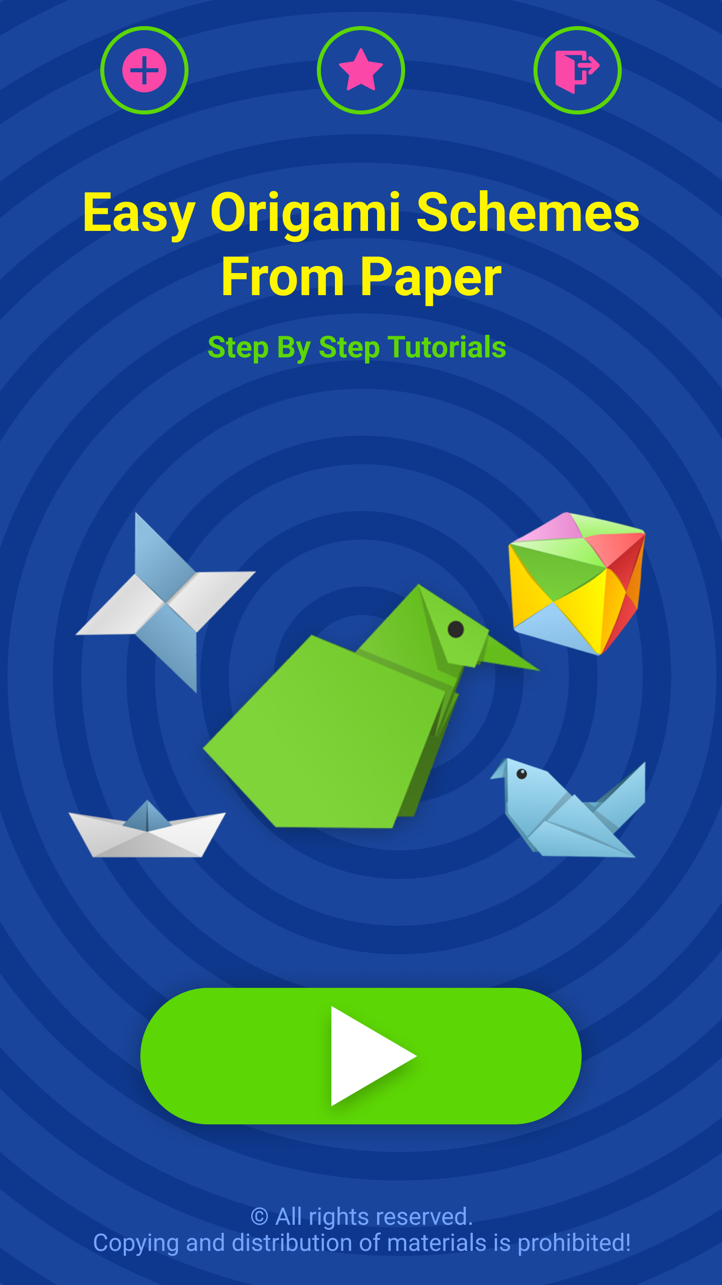 اسکرین شات 2 برنامه Easy Origami From Paper