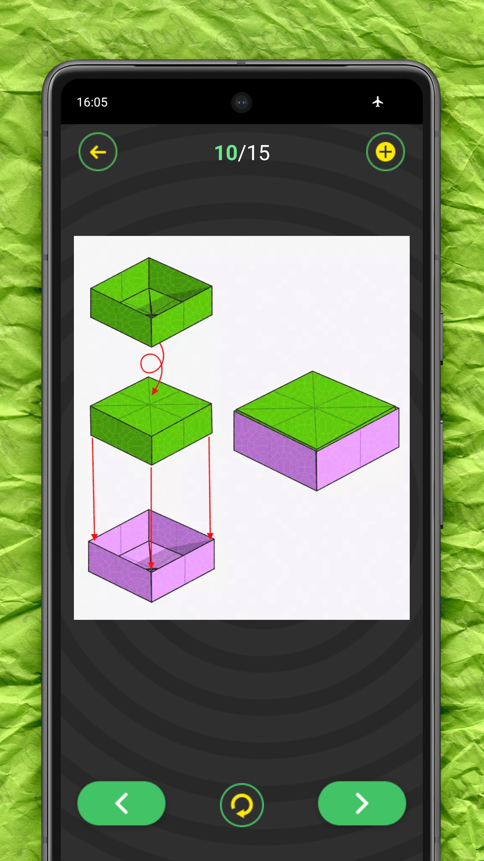 اسکرین شات 7 برنامه Origami Furniture From Paper