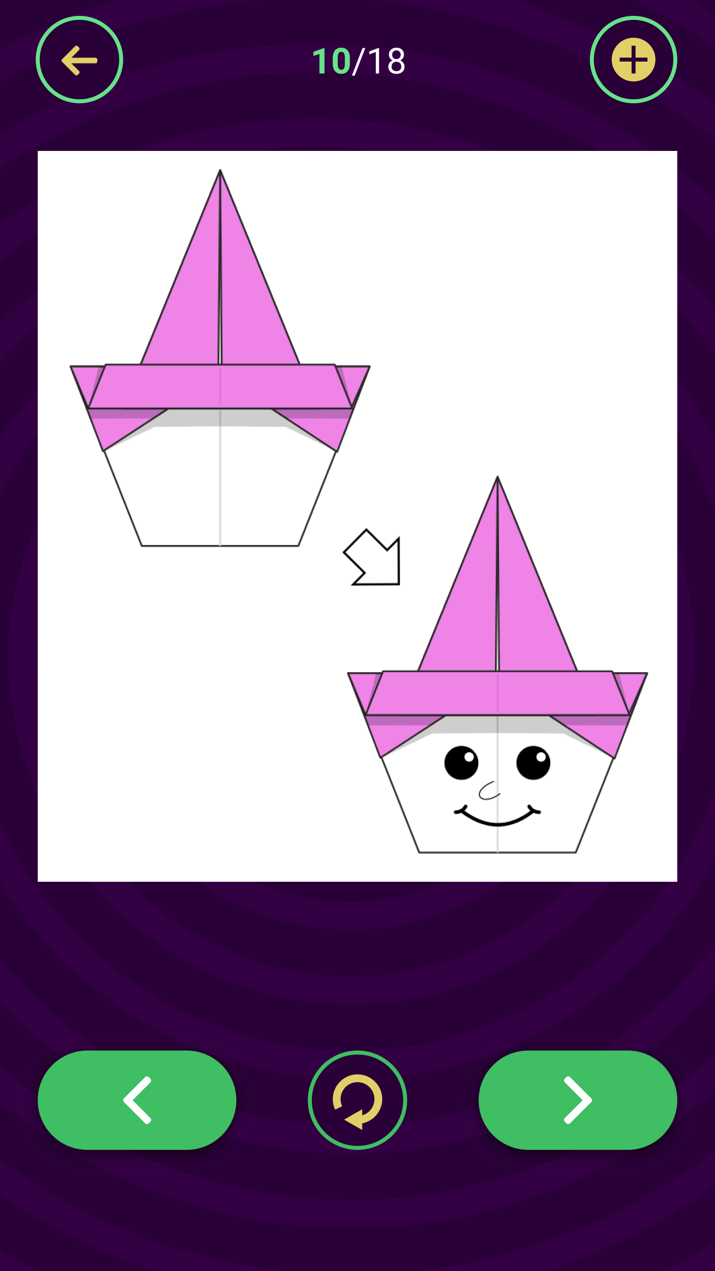اسکرین شات 7 برنامه Origami Halloween From Paper