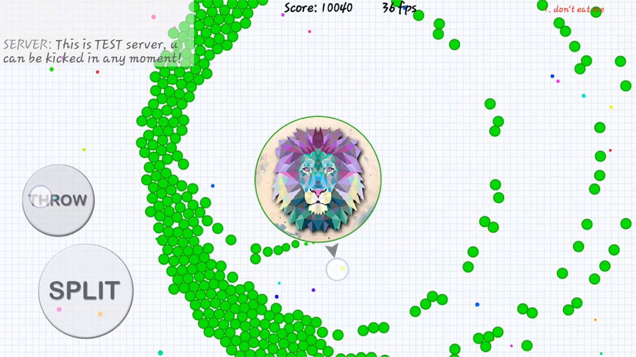 اسکرین شات 2 بازی Blob.io - Multiplayer io games