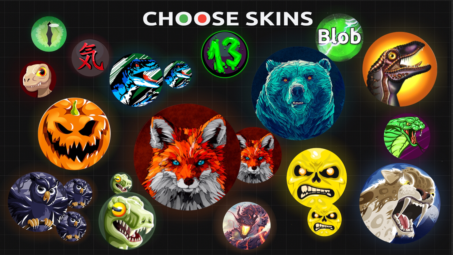 اسکرین شات 4 بازی Blob.io - Multiplayer io games