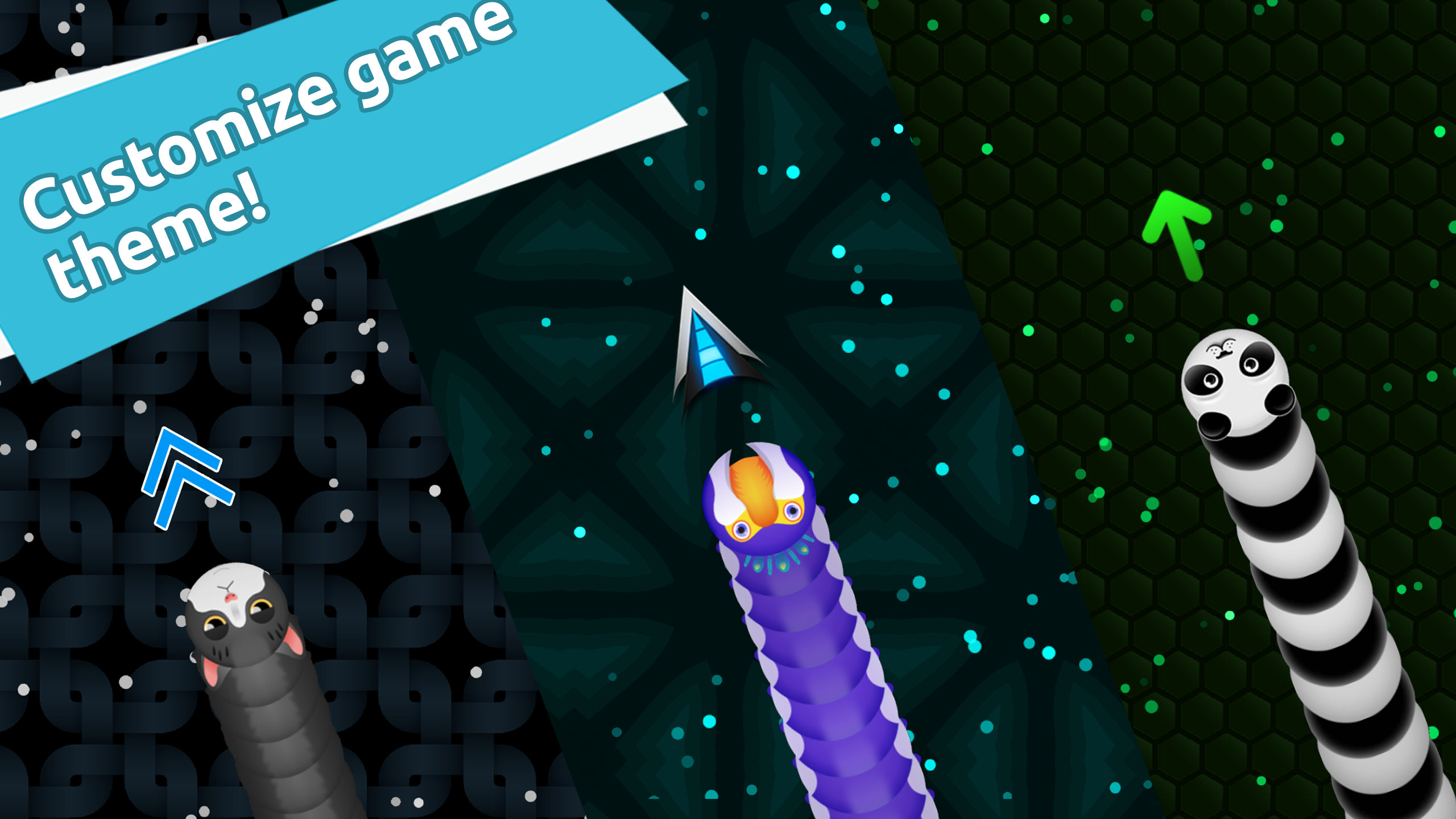 اسکرین شات 3 بازی Viper.io - Multiplayer io game