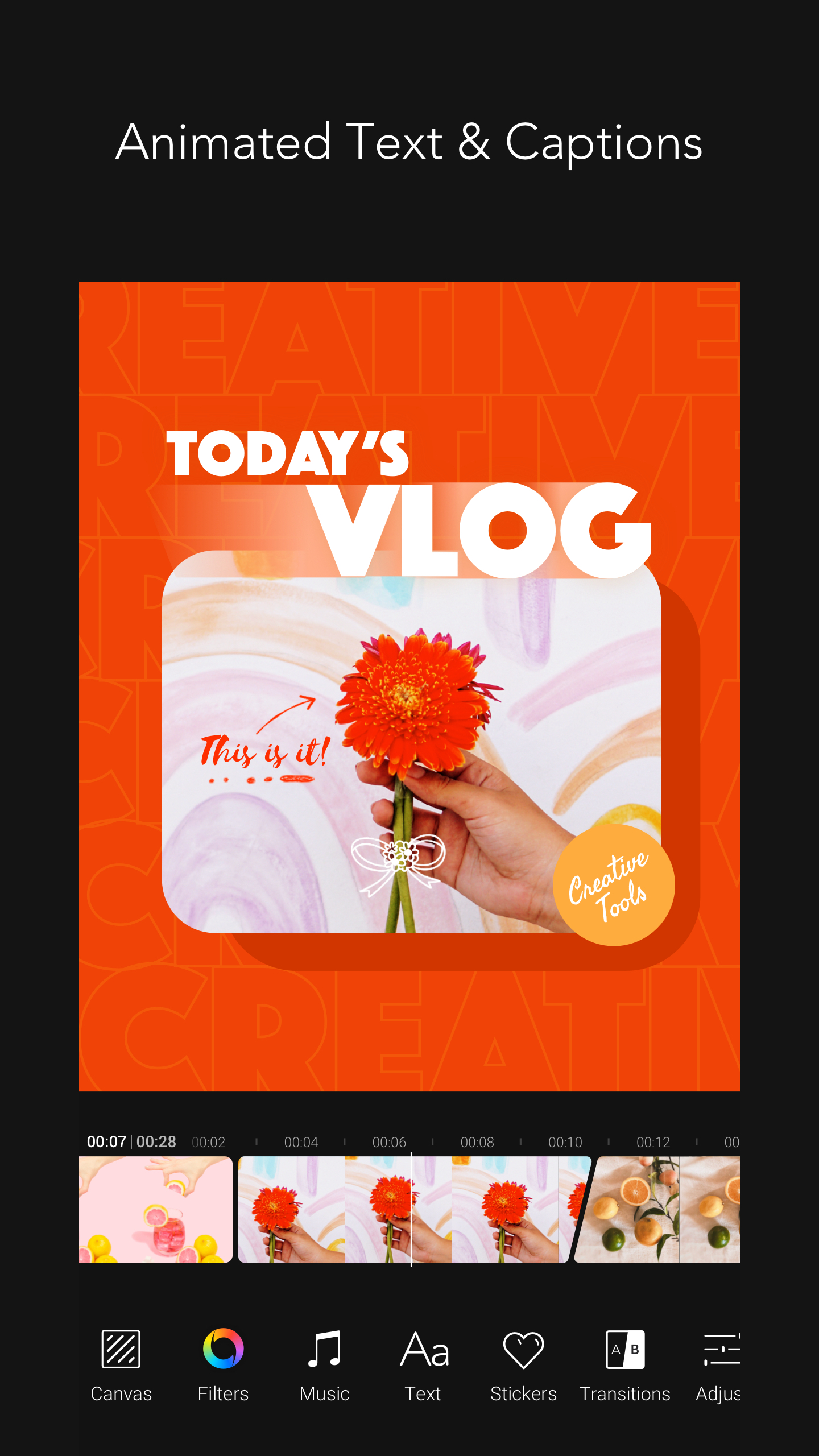 اسکرین شات 2 برنامه MOLDIV VideoLab - Video Editor
