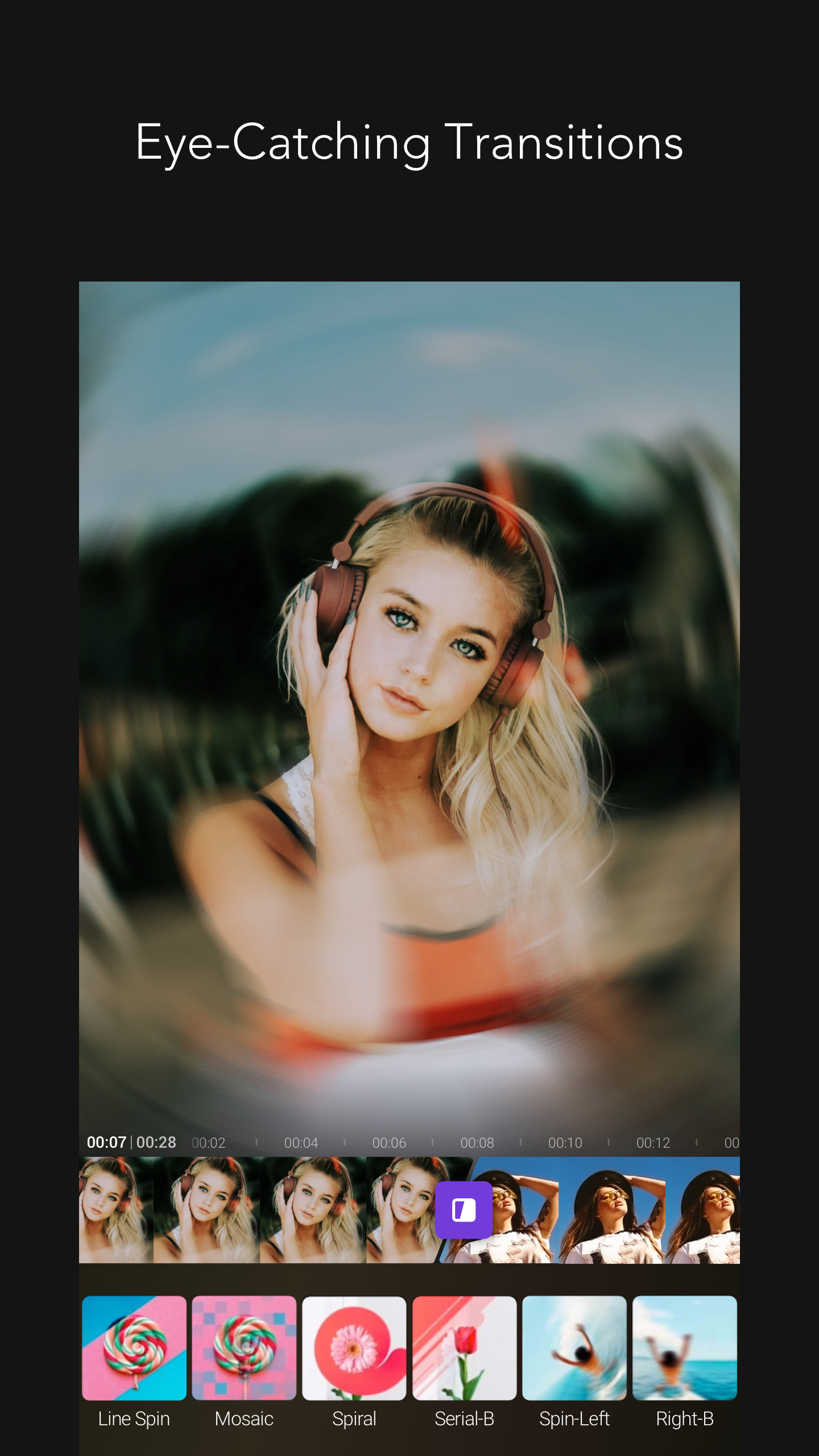 اسکرین شات 4 برنامه MOLDIV VideoLab Video Editor