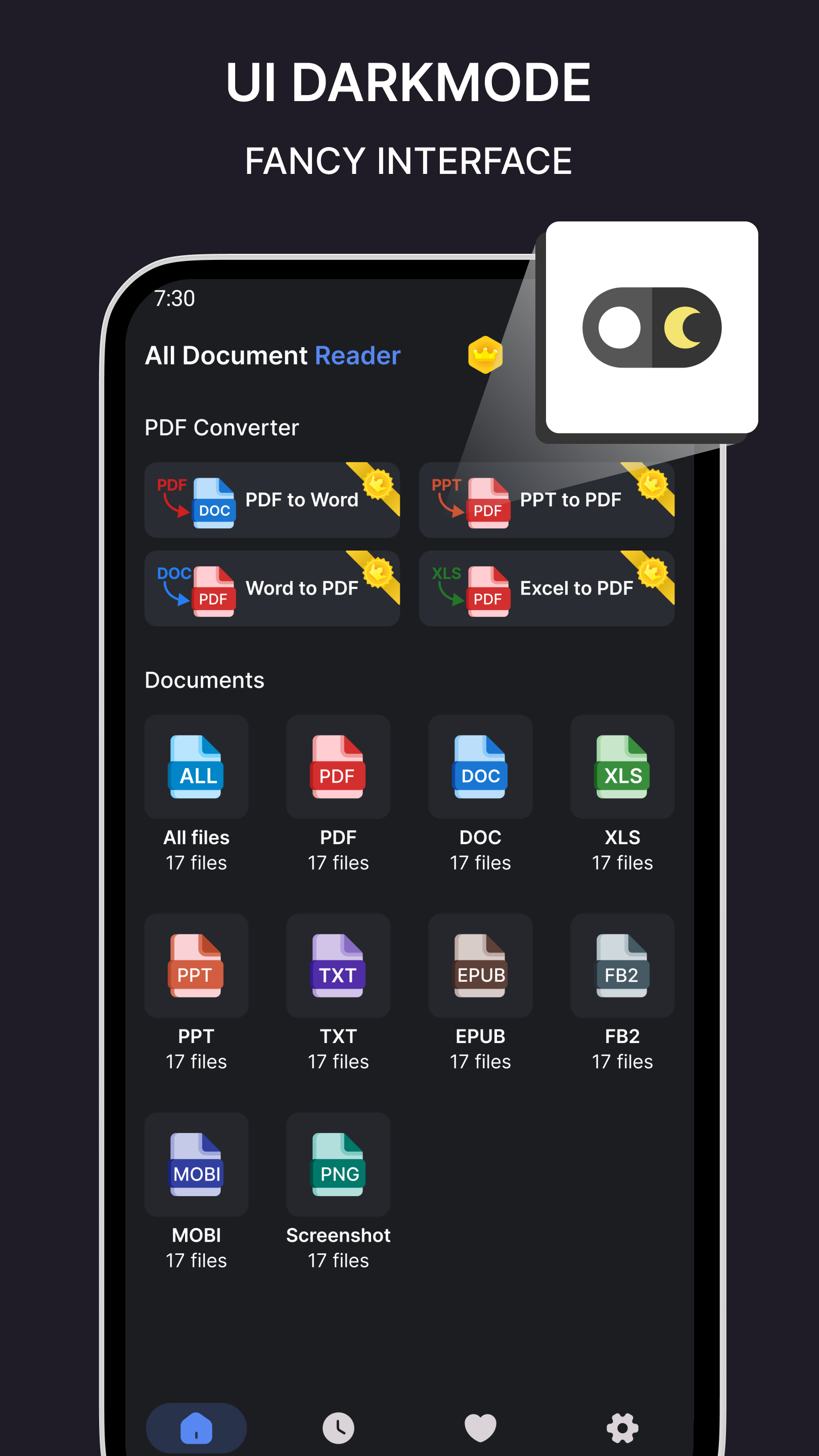 اسکرین شات برنامه All Document Reader Pro 3
