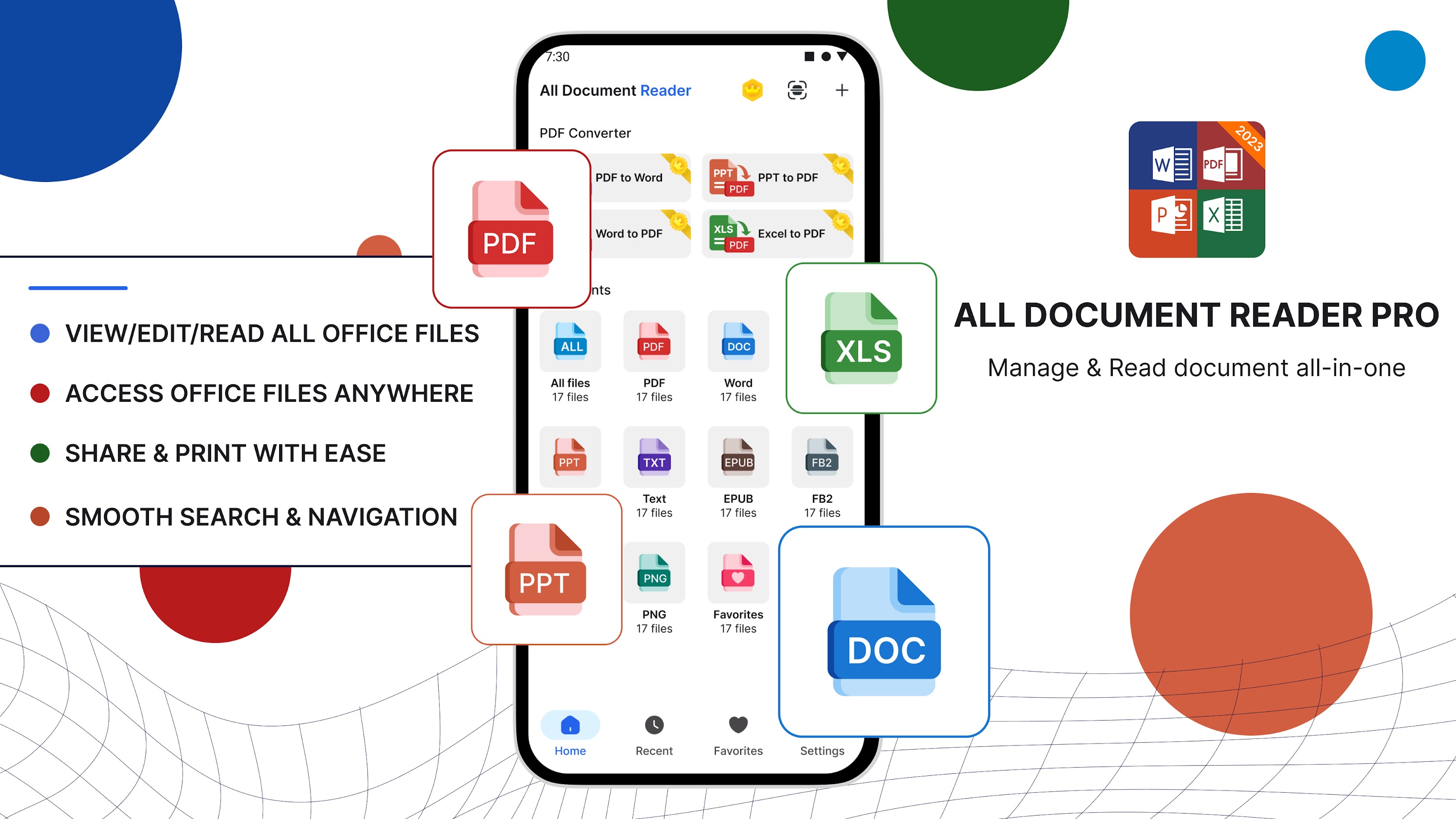 اسکرین شات برنامه All Document Reader Pro 1