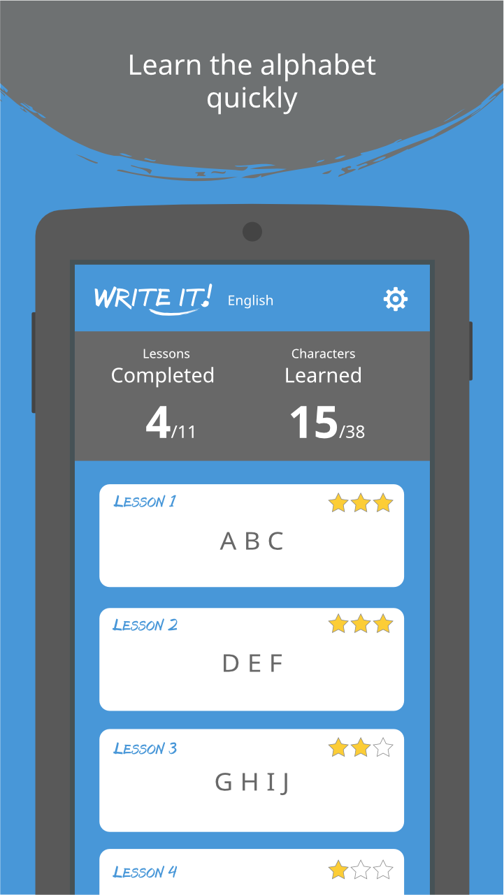 اسکرین شات 2 بازی Write It! English