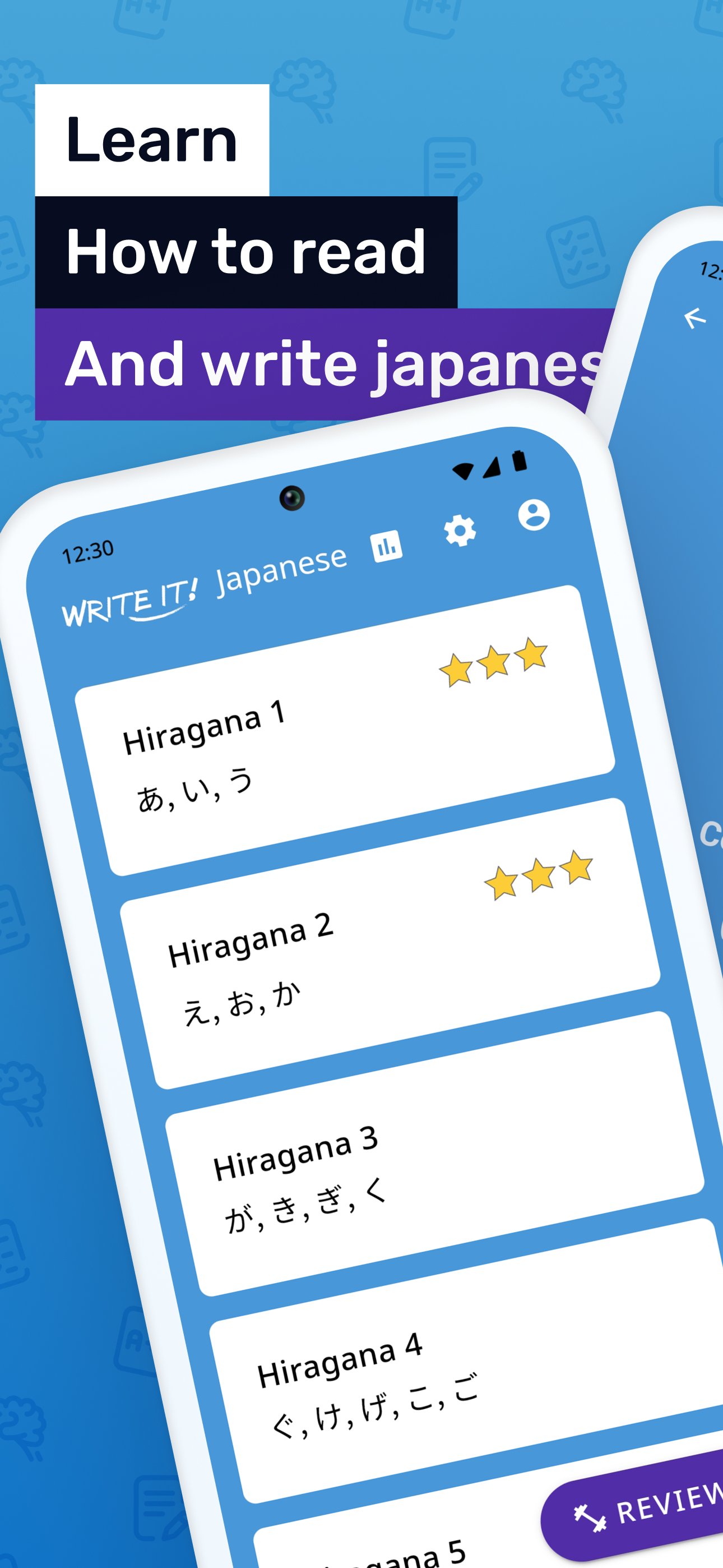 اسکرین شات 1 بازی Write It! Japanese