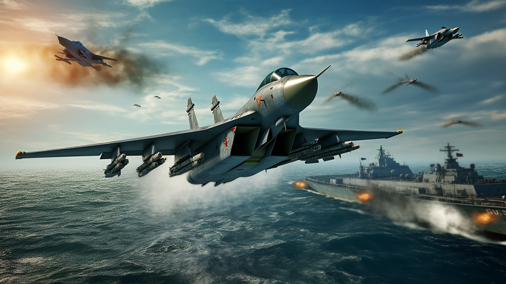 اسکرین شات 3 بازی Air Force Surgical Strike War