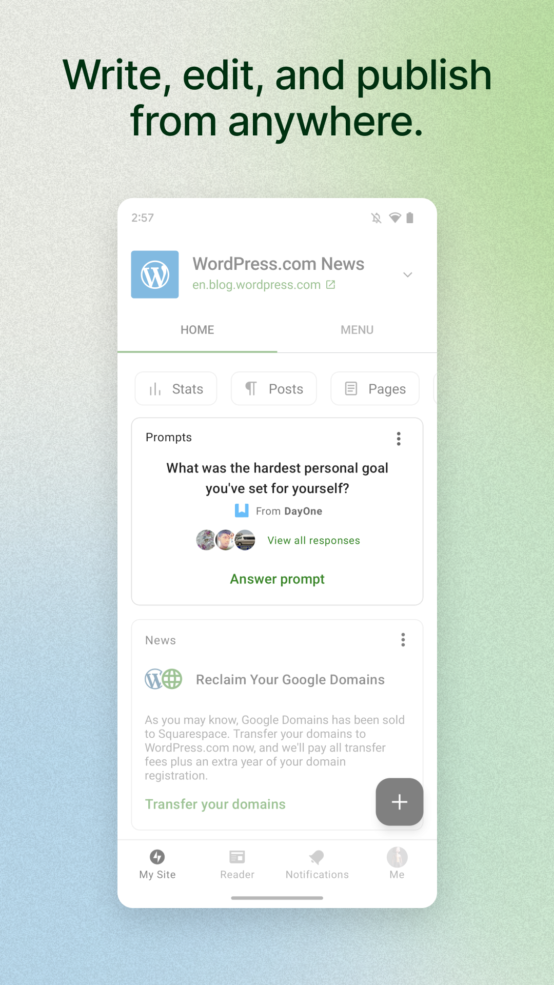 اسکرین شات 2 برنامه Jetpack – Website Builder