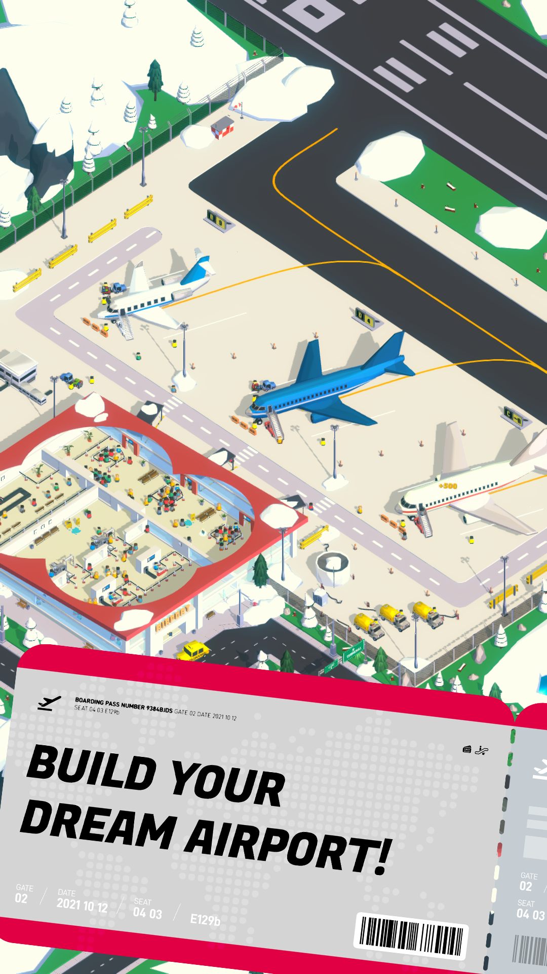 اسکرین شات 4 بازی Airport Inc. Idle Tycoon Game