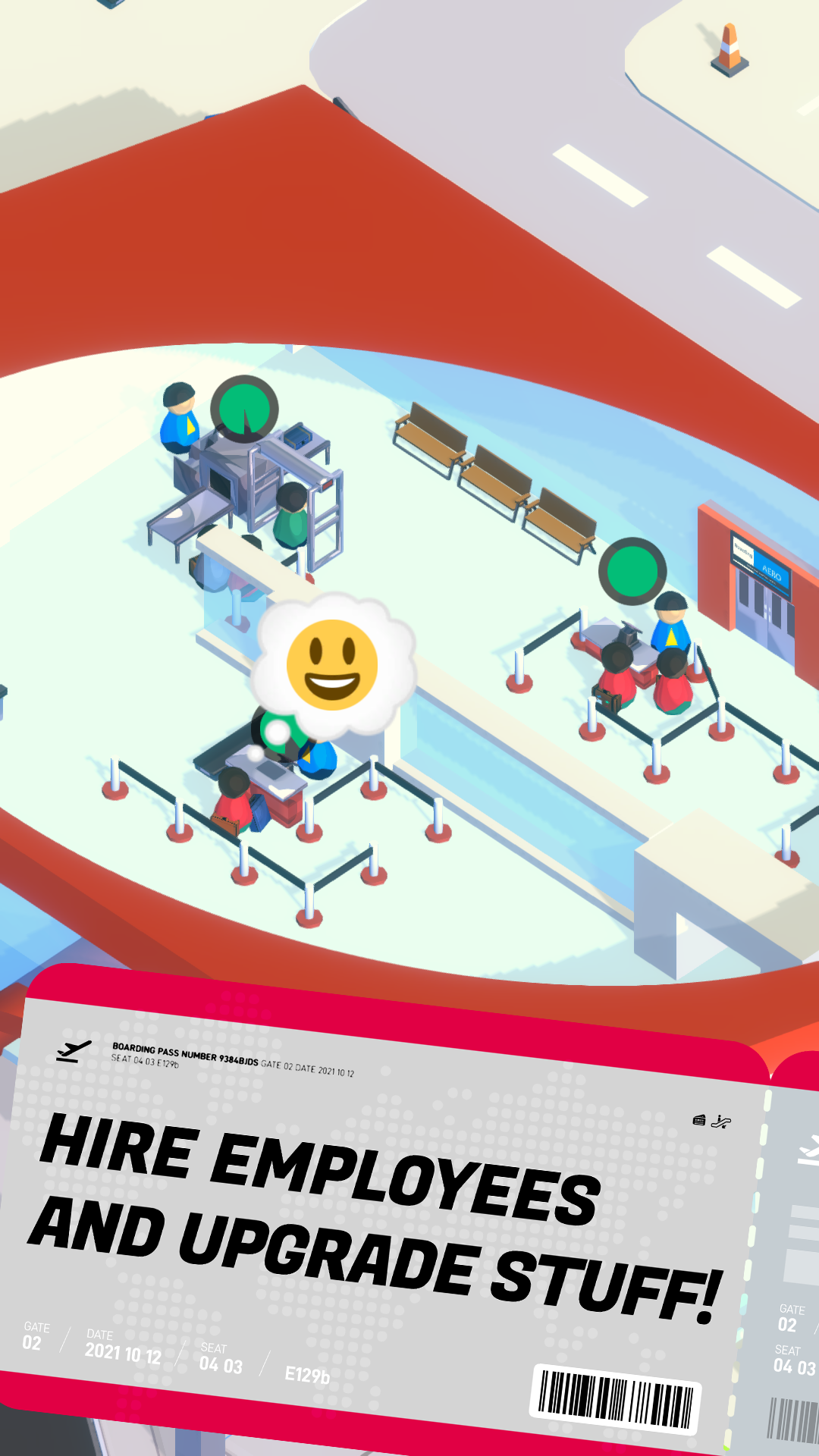 اسکرین شات 5 بازی Airport Inc. Idle Tycoon Game