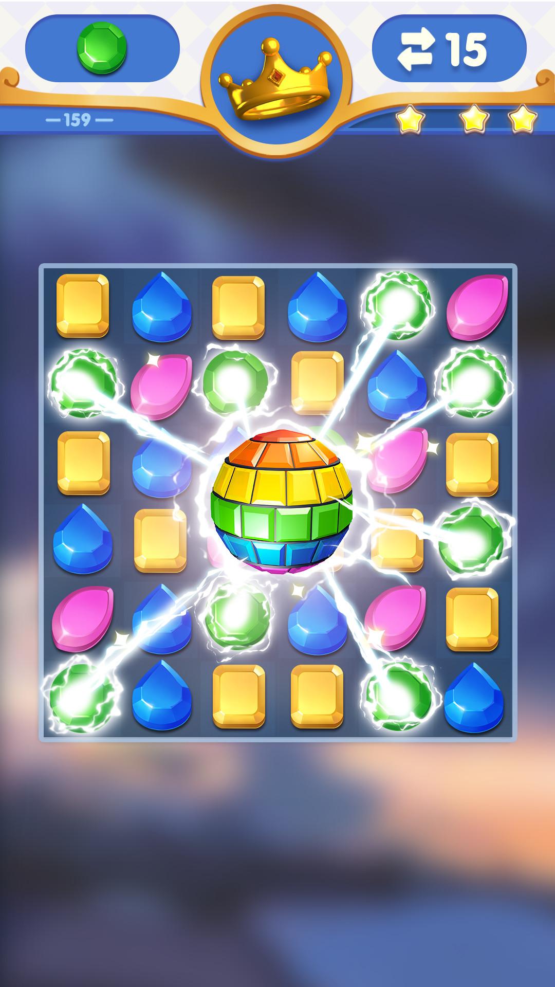 اسکرین شات 1 بازی Dragondodo - Jewel Blast