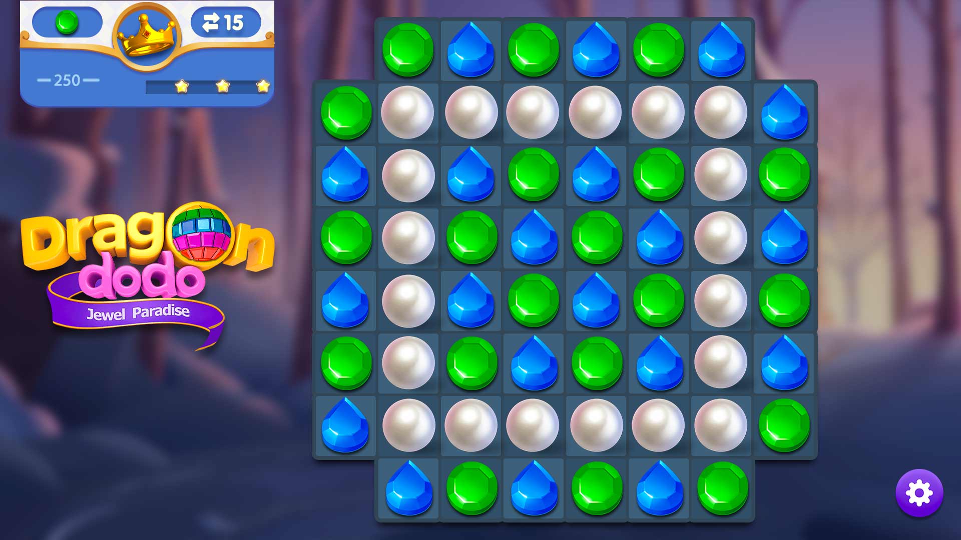 اسکرین شات 7 بازی Dragondodo - Jewel Blast