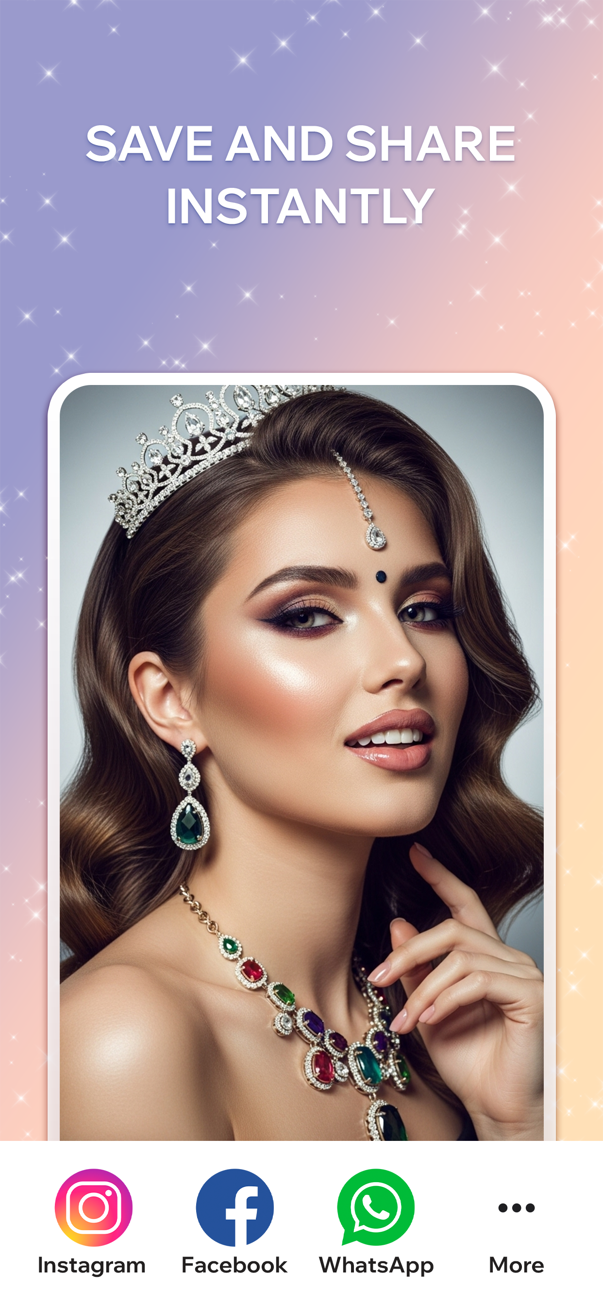 اسکرین شات 5 برنامه Jewellery Photo Editor