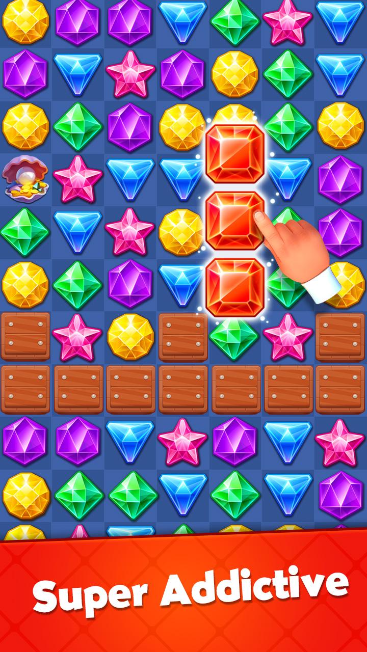اسکرین شات 1 بازی Jewels Match Adventure