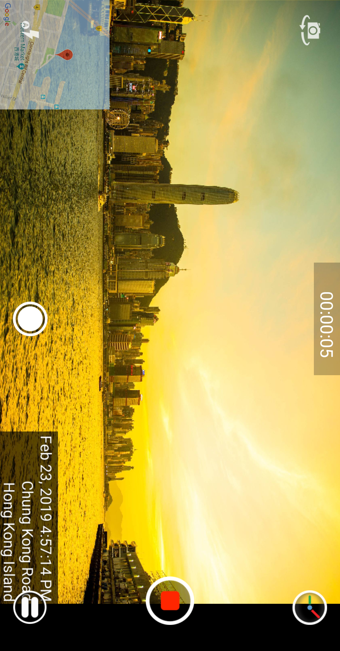 اسکرین شات برنامه Timestamp Camera 3