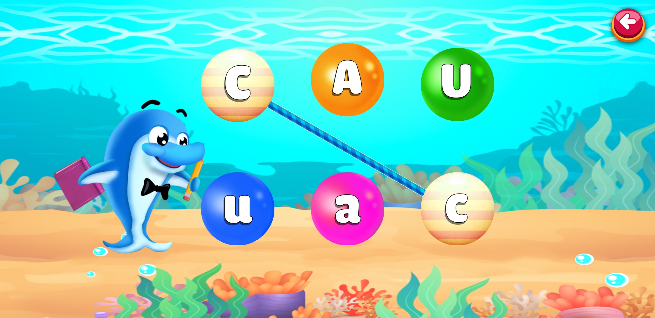 اسکرین شات 8 بازی ABC Kids: Phonics and Tracing
