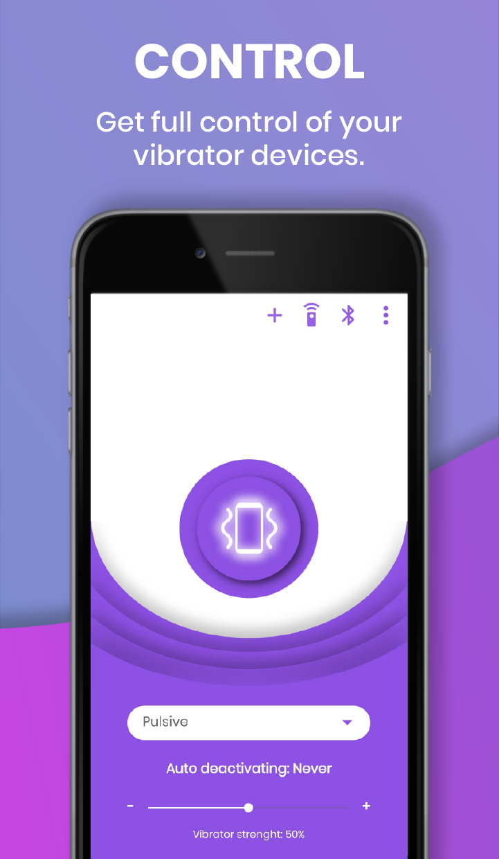 اسکرین شات 1 برنامه Vibrava: Vibrator App