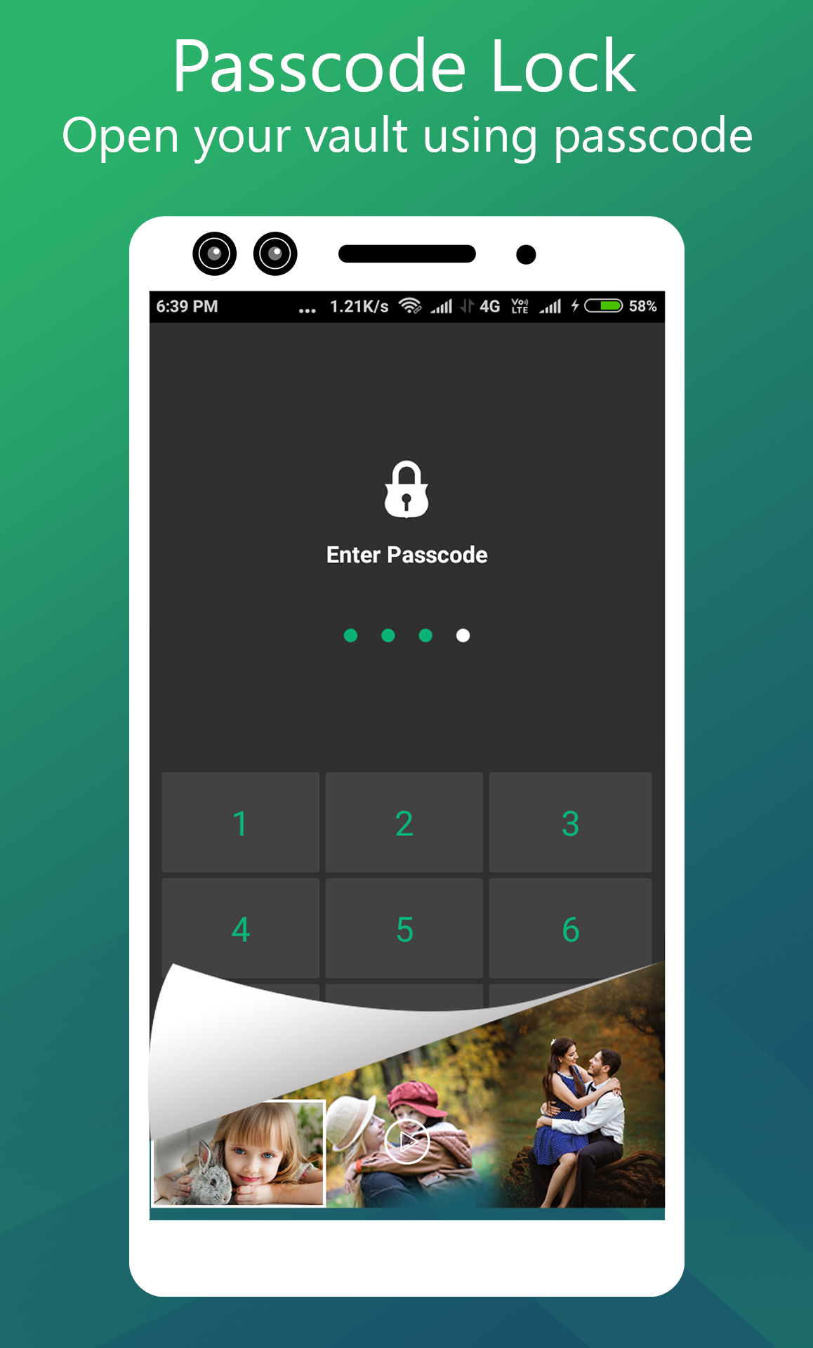 اسکرین شات 2 برنامه Torch Vault- Hide Photo,video
