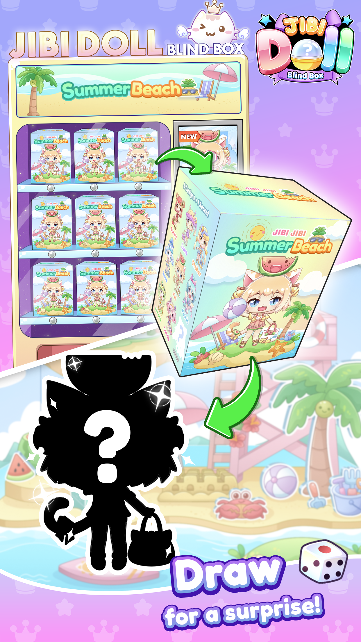 اسکرین شات 1 بازی Jibi Doll : Blind Box