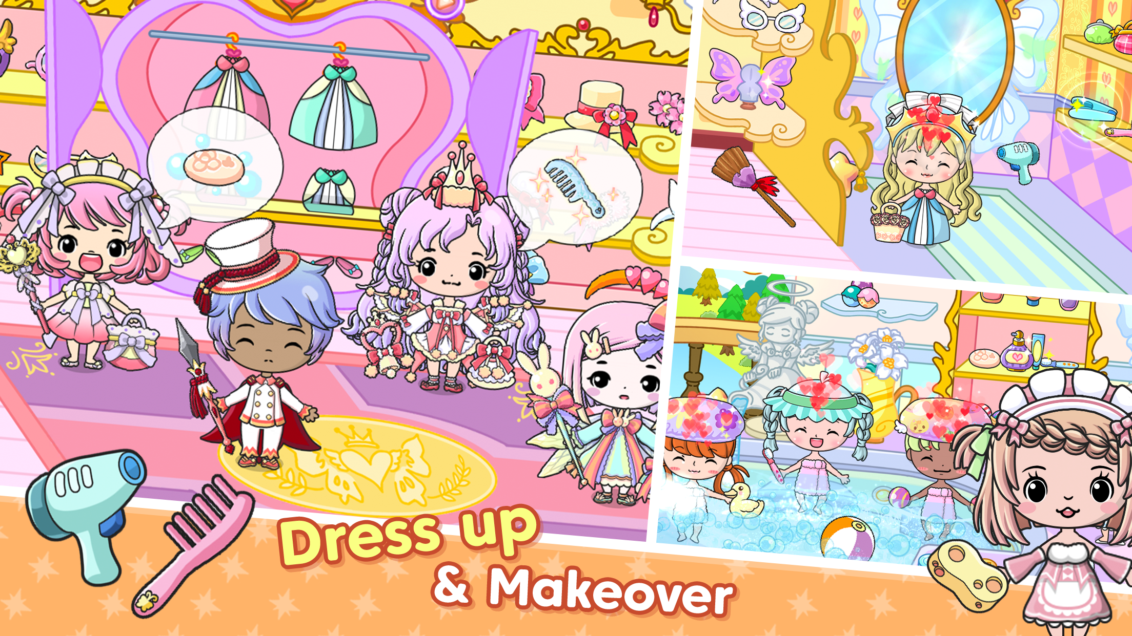 اسکرین شات 2 بازی Jibi Land : Princess Castle