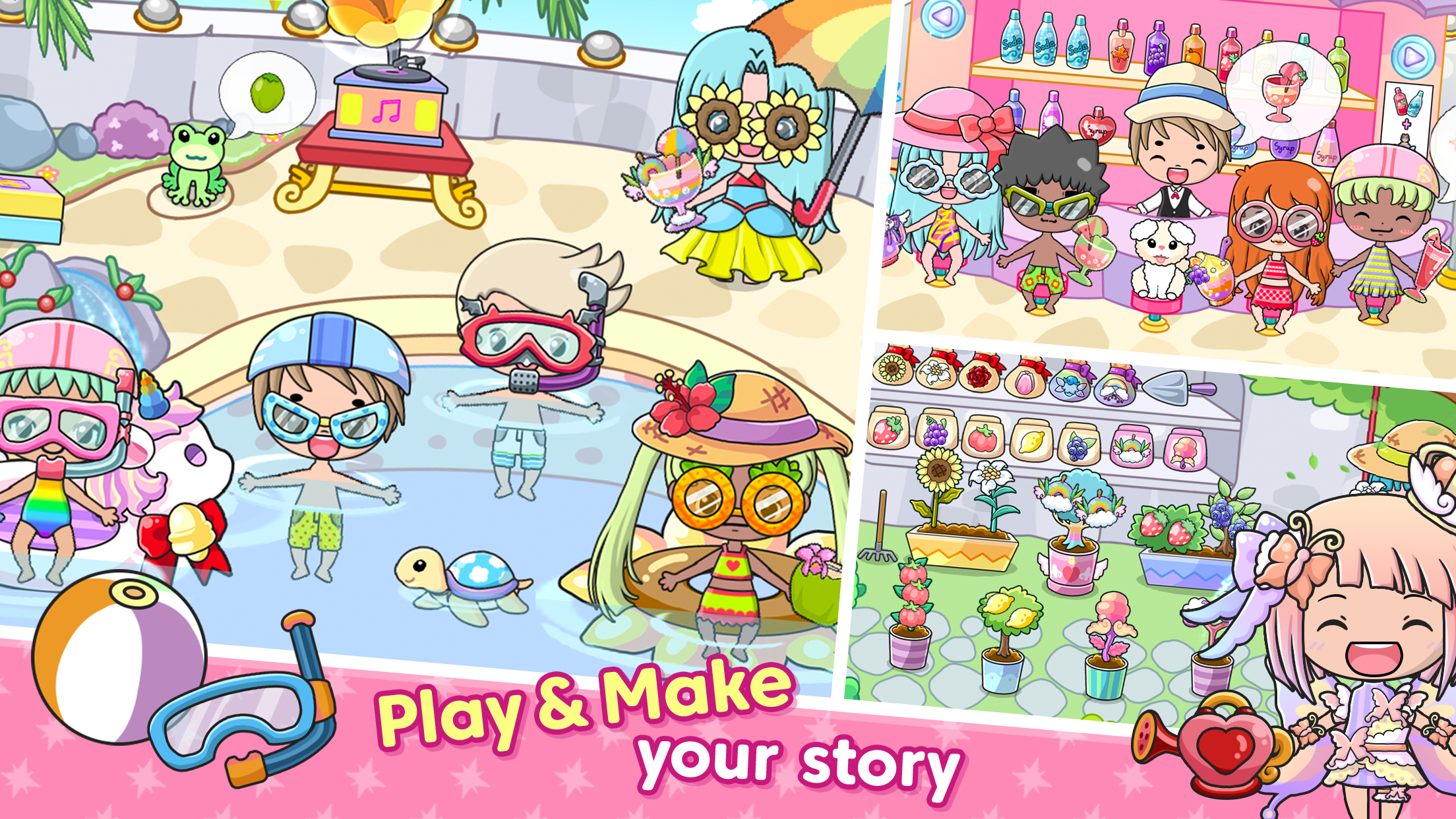 اسکرین شات 3 بازی Jibi Land : Princess Castle