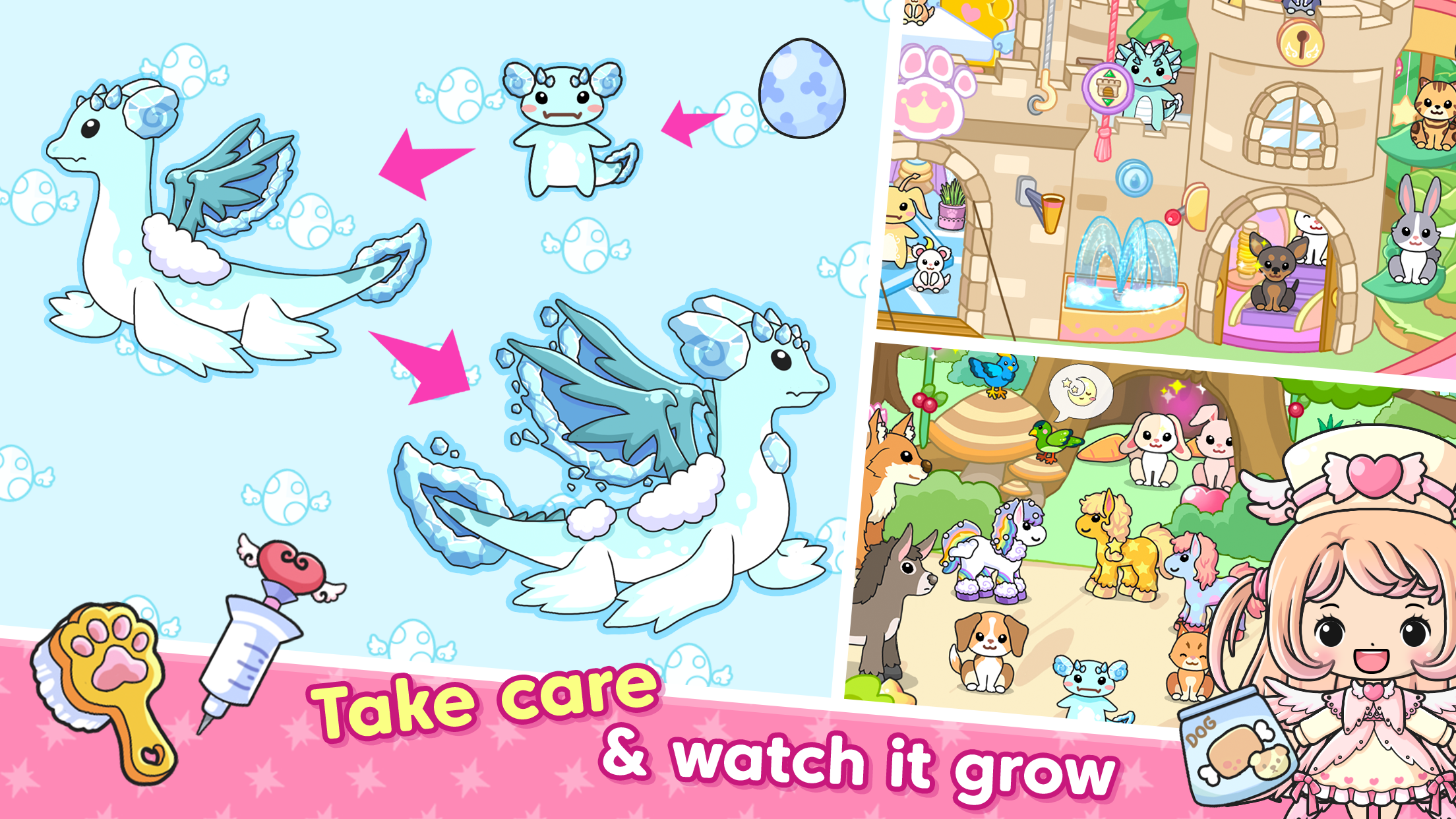 اسکرین شات 6 بازی Jibi Land : Princess Castle