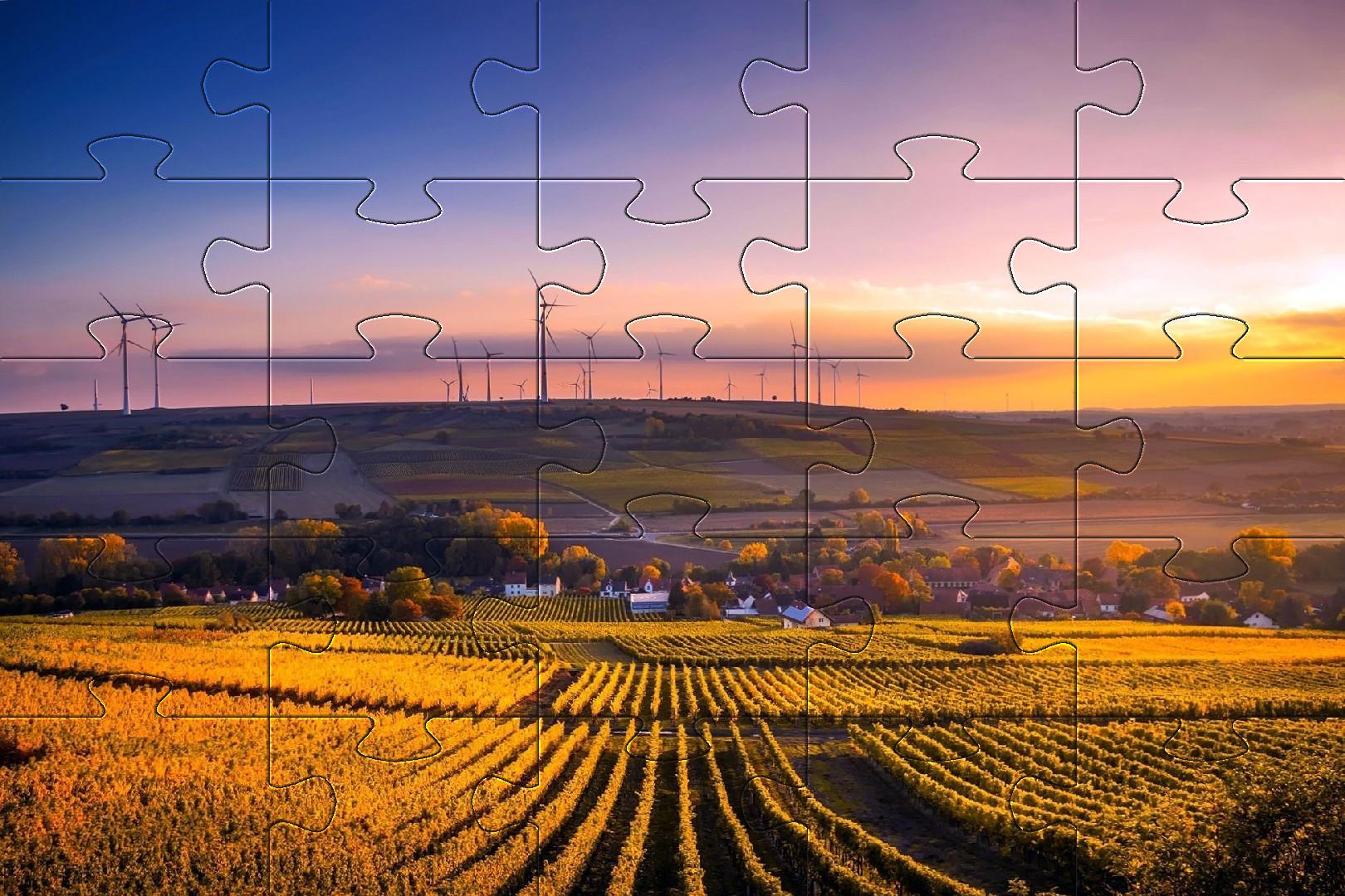 اسکرین شات 4 بازی Countryside jigsaw puzzles