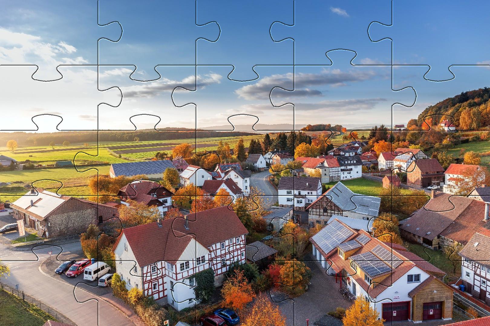 اسکرین شات 8 بازی Countryside jigsaw puzzles
