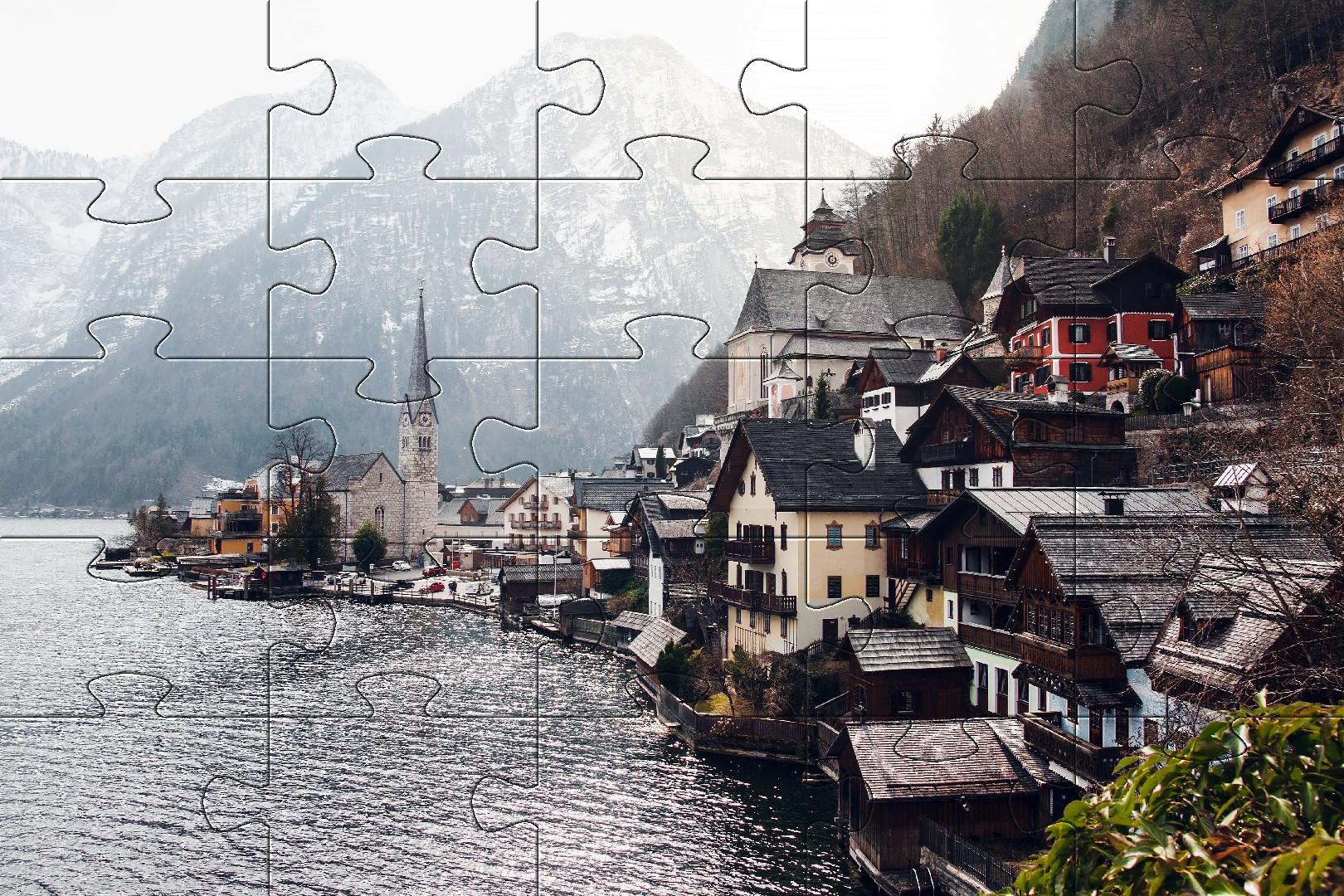 اسکرین شات 6 بازی Houses jigsaw puzzles games