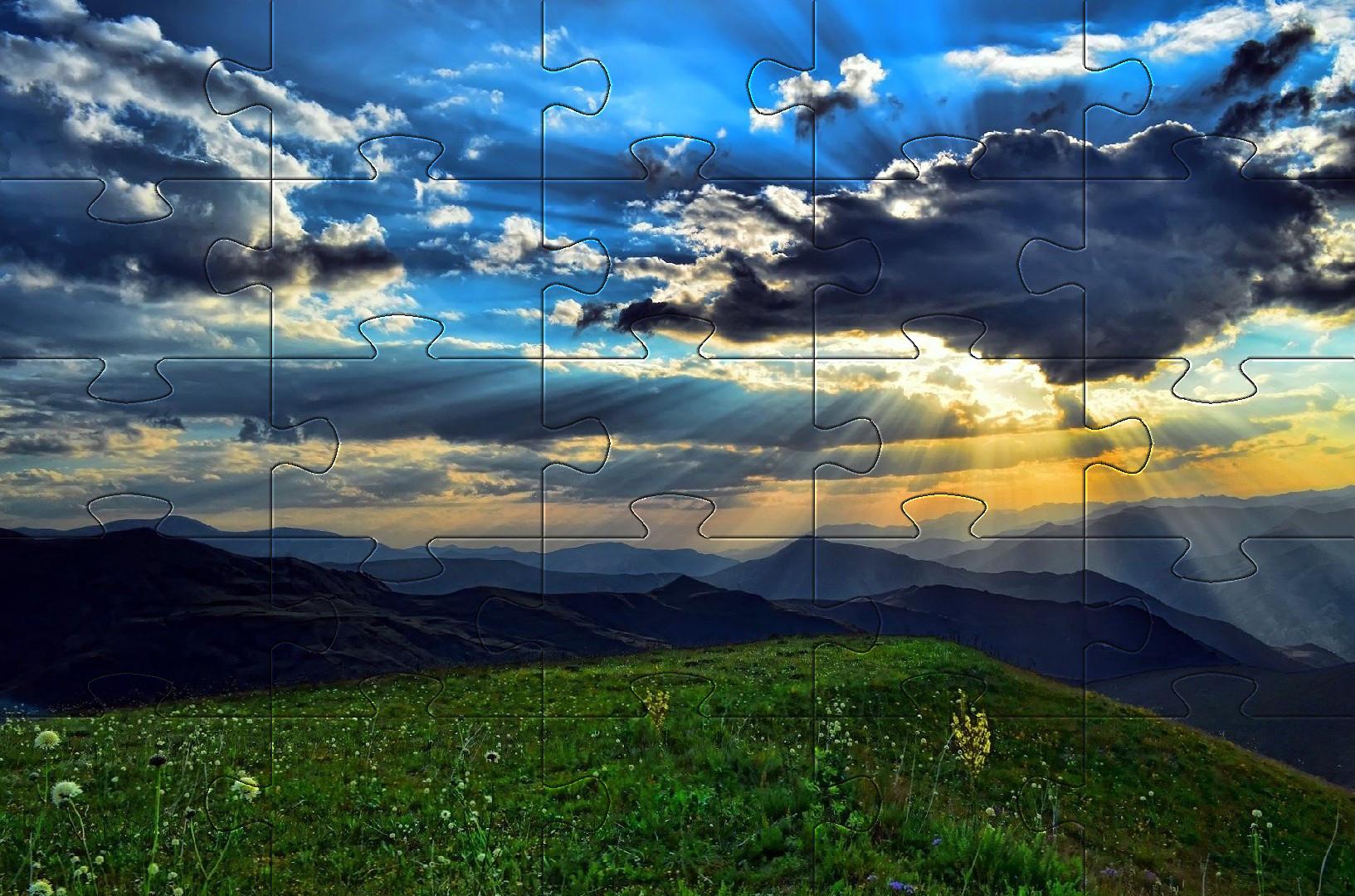اسکرین شات 2 بازی Nature jigsaw puzzles games