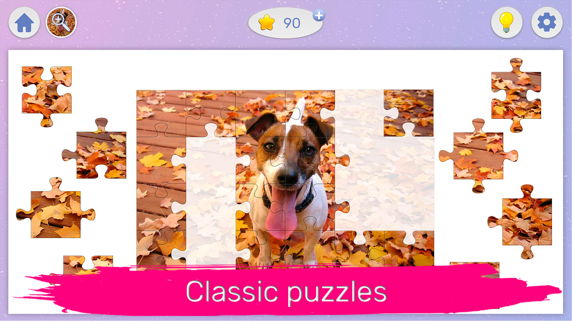 اسکرین شات 5 بازی Jigsaw puzzles for adults
