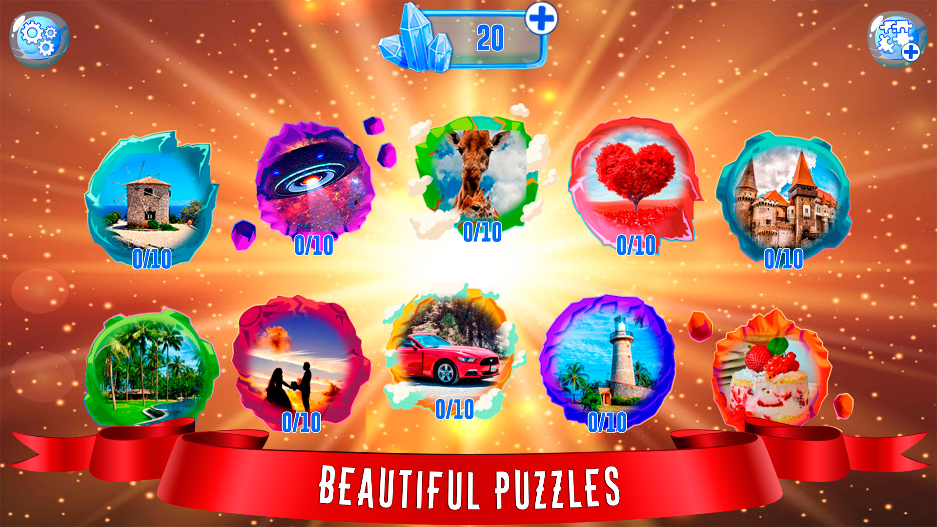 اسکرین شات 1 بازی Jigsaw Puzzle Games