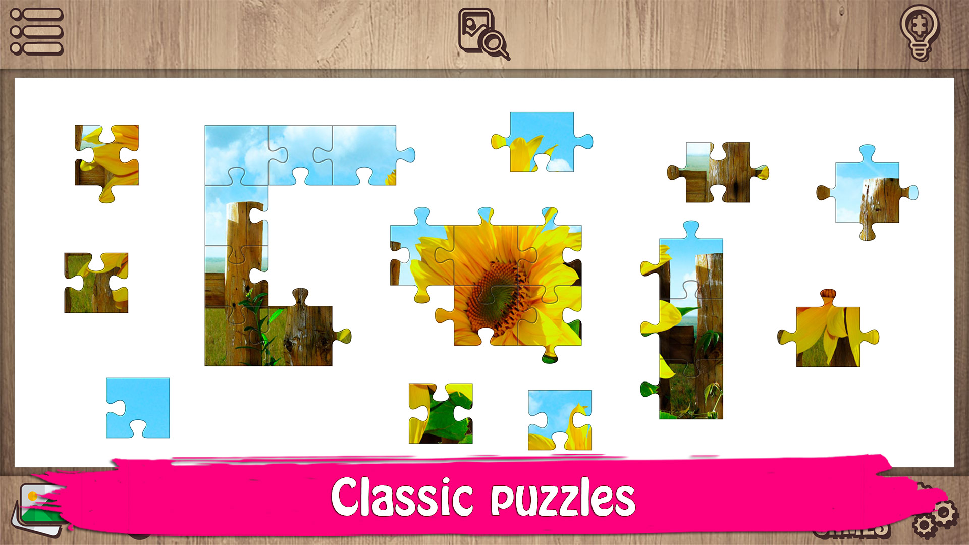 اسکرین شات 6 بازی Jigsaw puzzle offline games